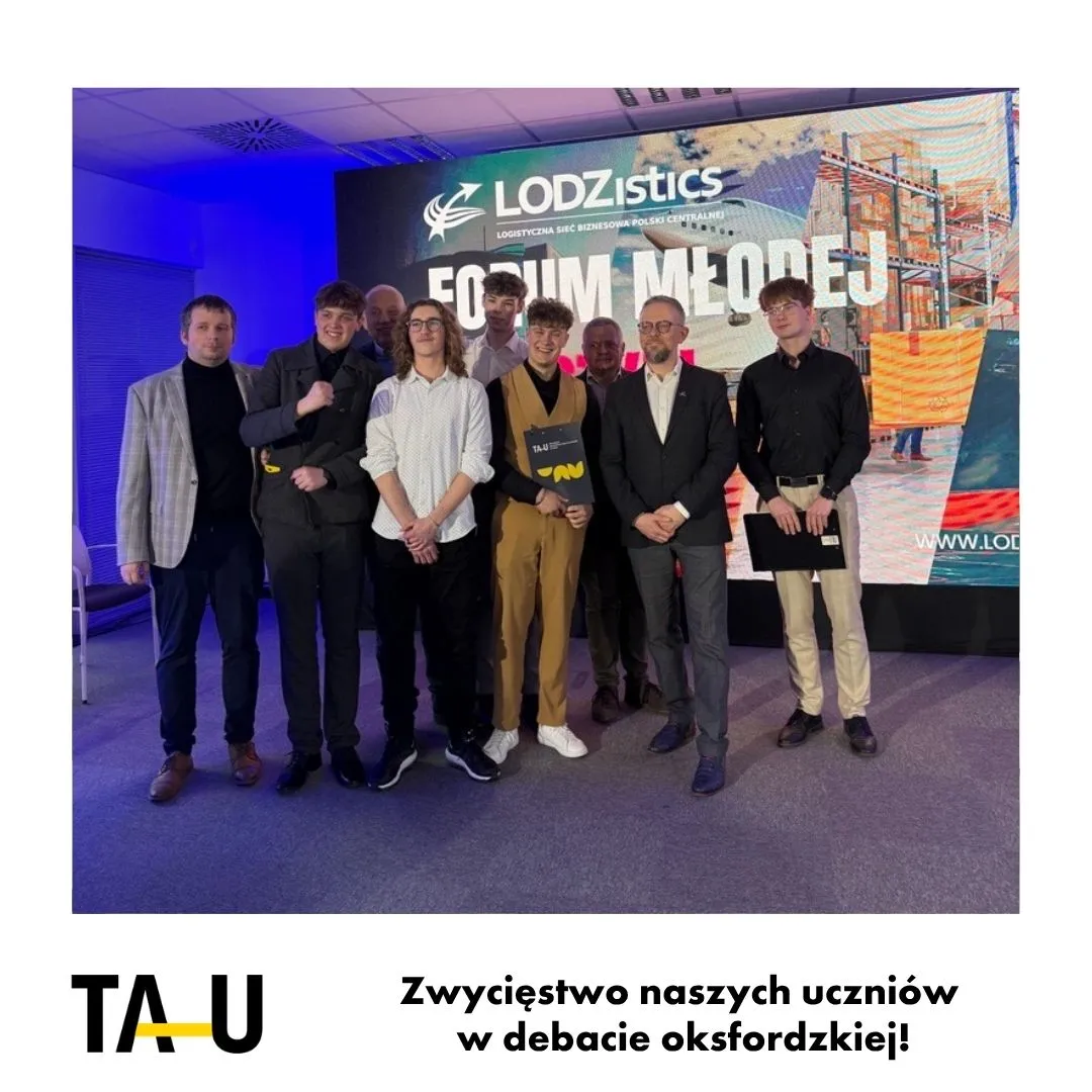 Sukces naszych uczniów: I miejsce w debacie oksfordzkiej | Forum Młodej Logistyki